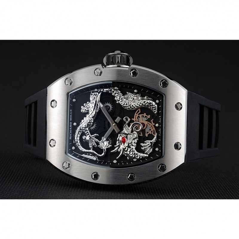 Richard Mille RM 057 Tourbillon dragon Jackie Chan Argent bo tier